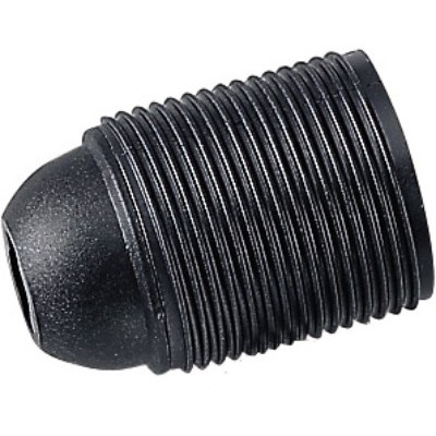 Portal.E27 filettato Nero