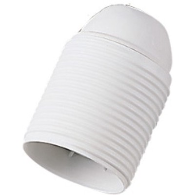 Portal.E27 filettato Bianco
