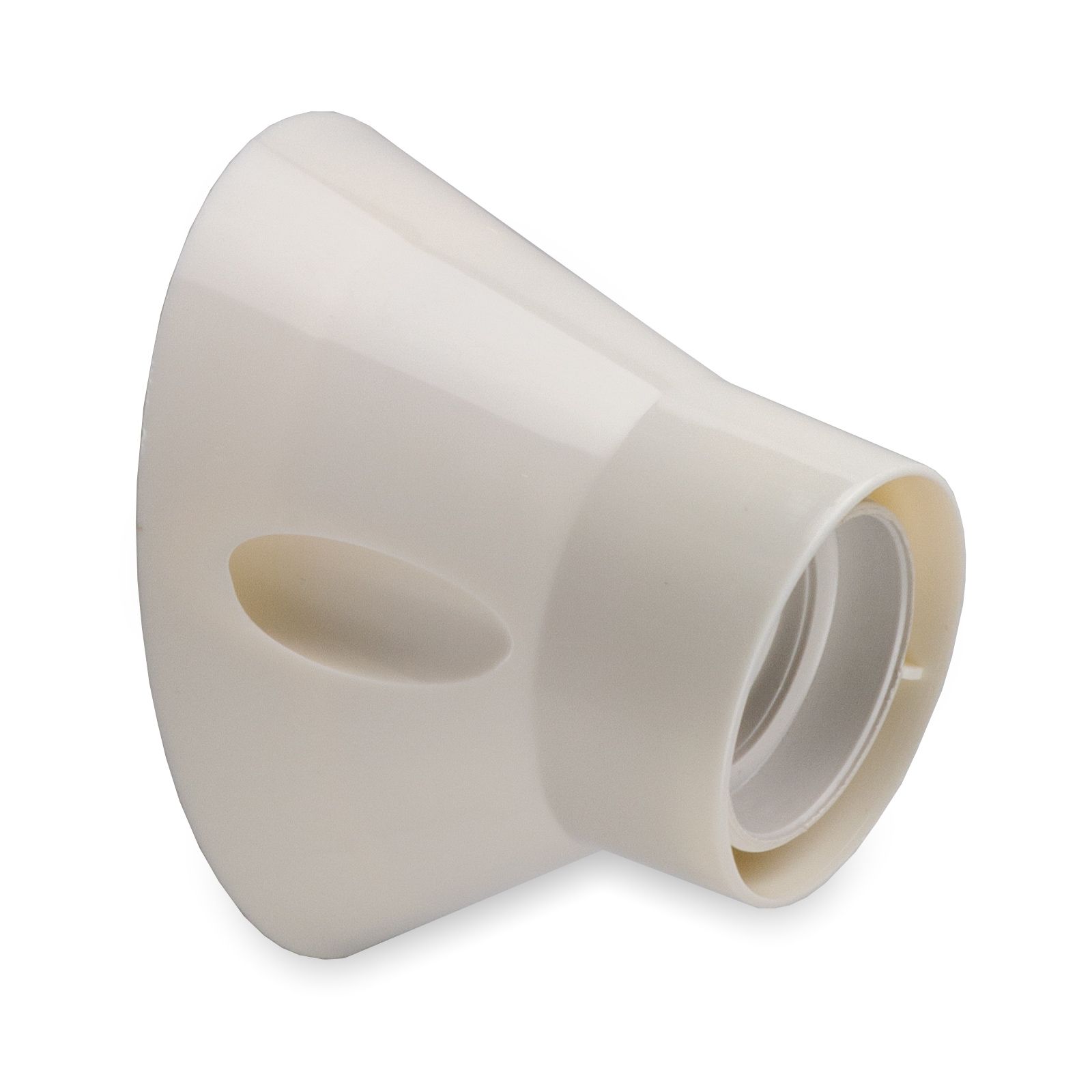 Port.E27 Base Inclinata Bianco