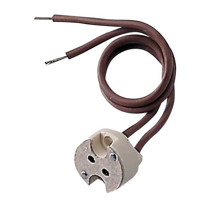 Portal.alogene 10A 24V+140mm cavo silic.