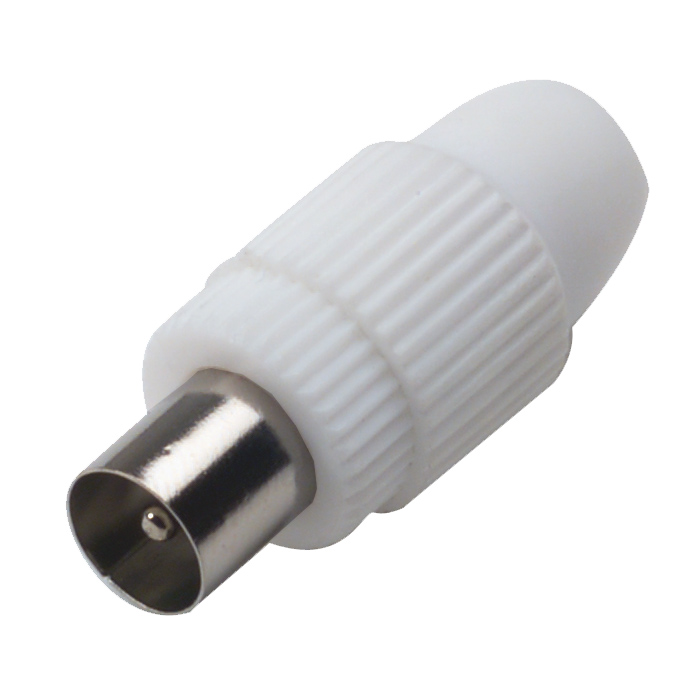 Spina Coax Ghiera fil.dia.9.5mm
