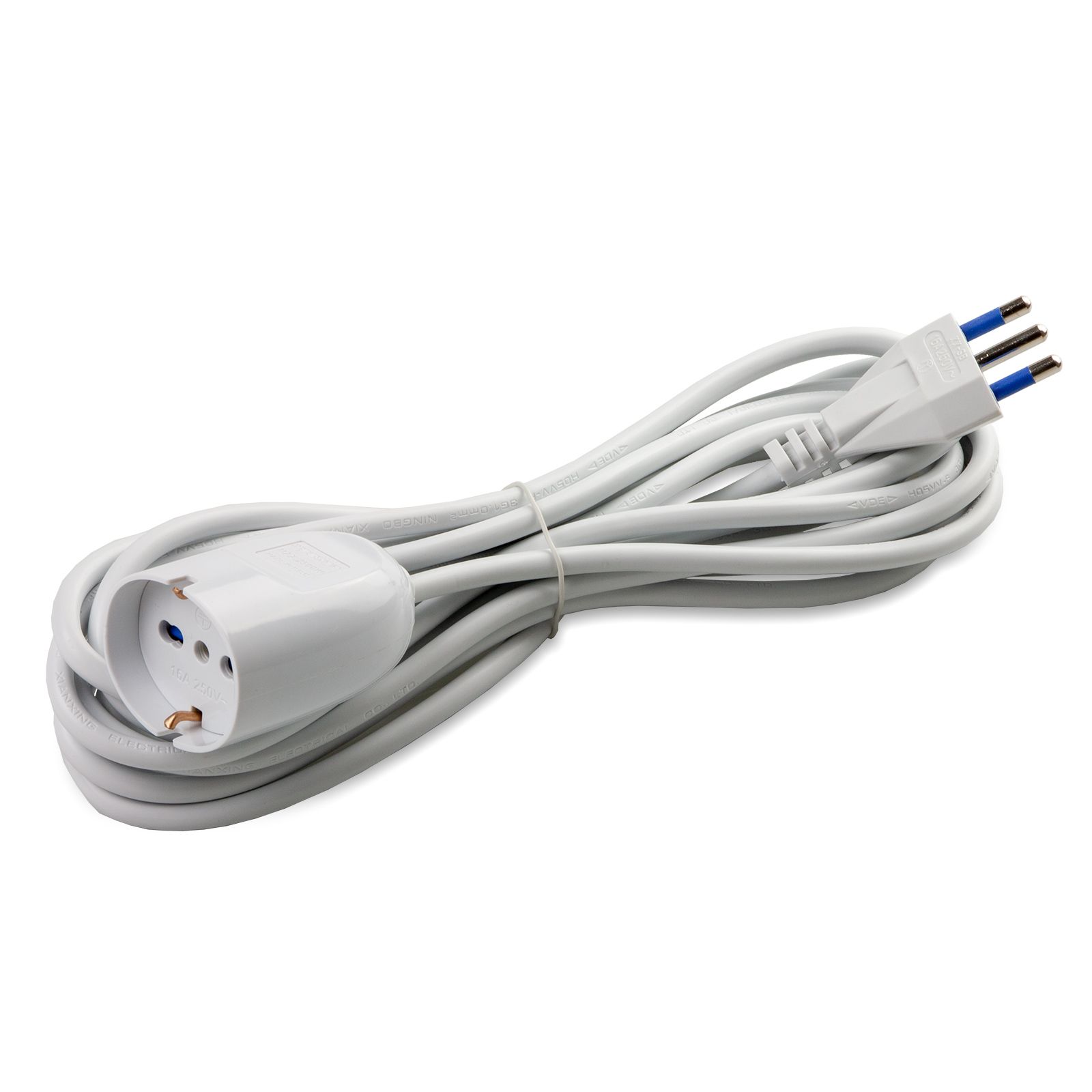 Cavo 3x1 Mt.5 Sp.16A+T Pr.Univer. BIANCO