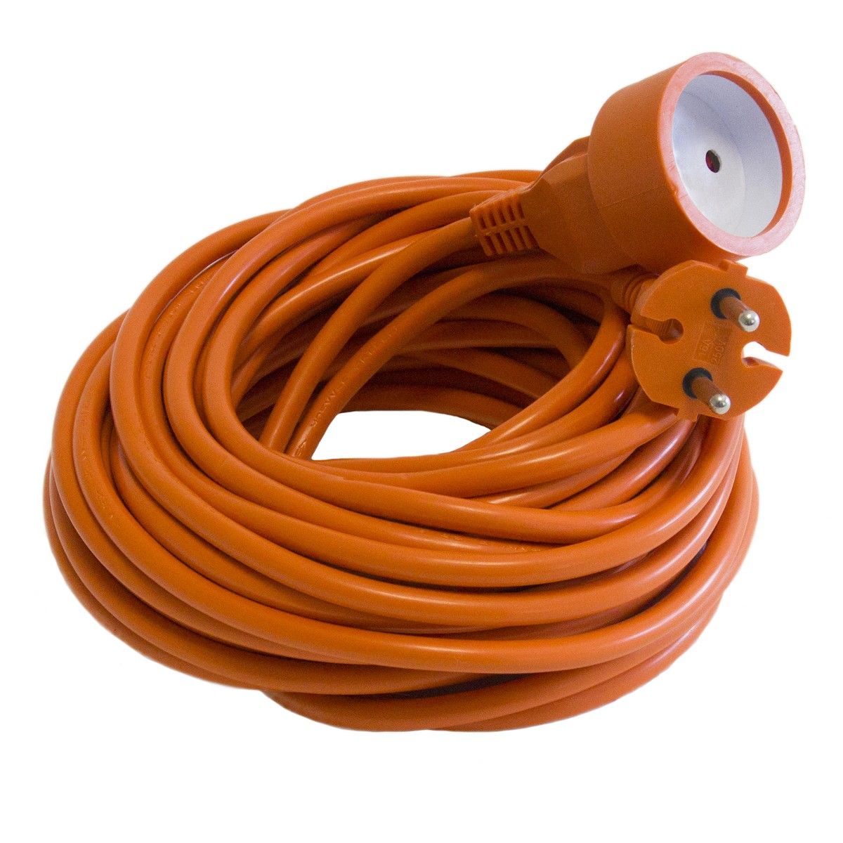 Cavo 2x1,5mm2 Mt.15 Sp.+Pr.Shuko Arancio
