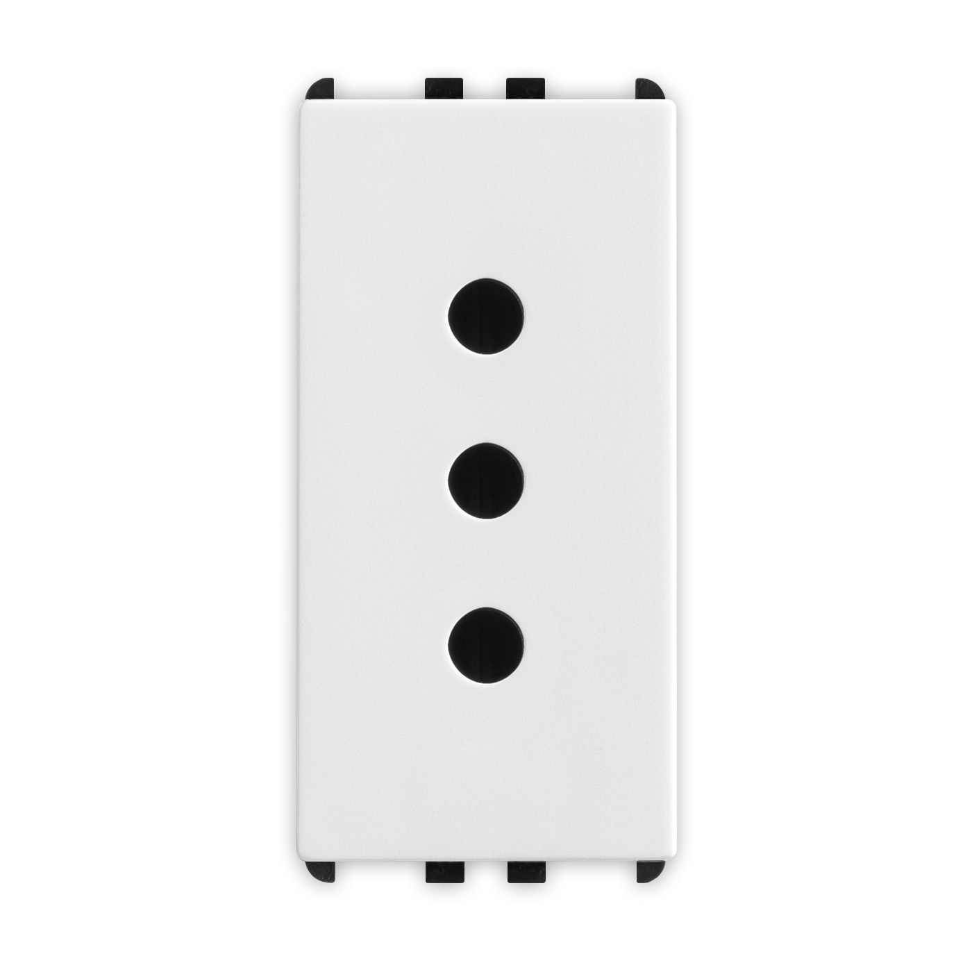 PIXIA Presa 2P+T 10A P11 White