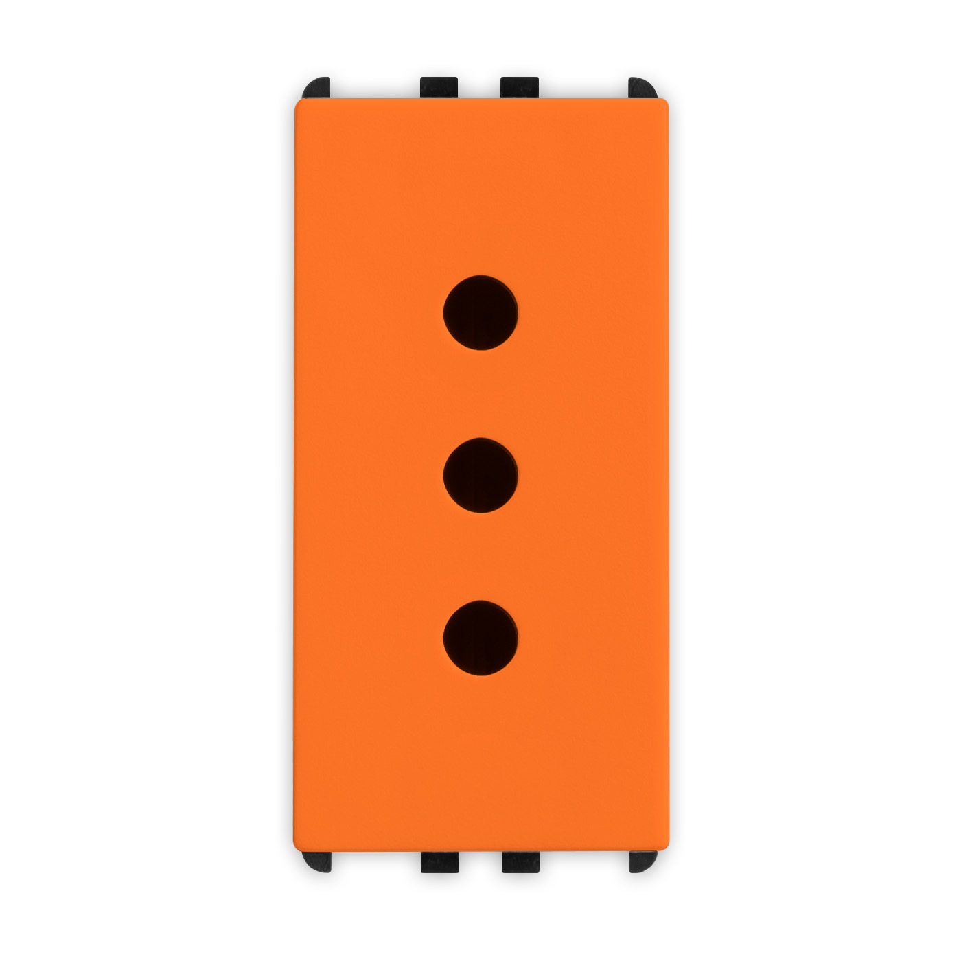 PIXIA Presa 2P+T 10A  ARANCIONE