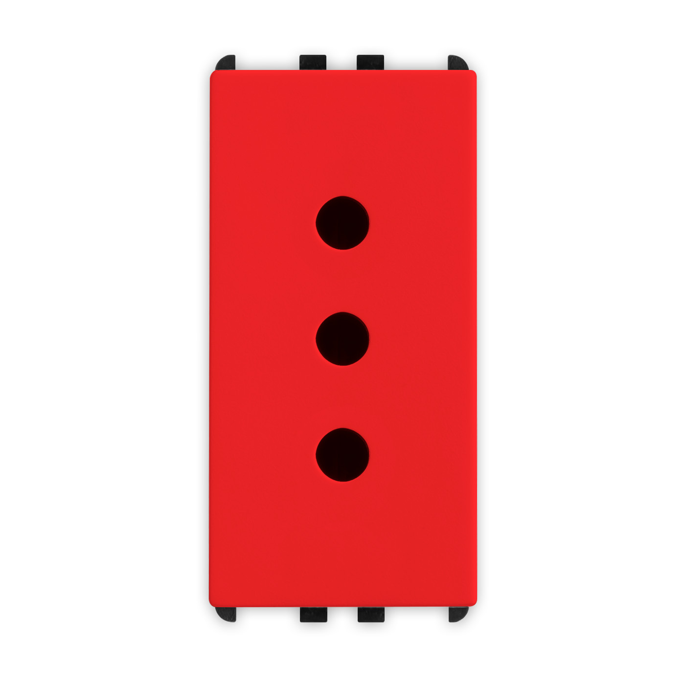 PIXIA Presa 2P+T 10A ROSSA
