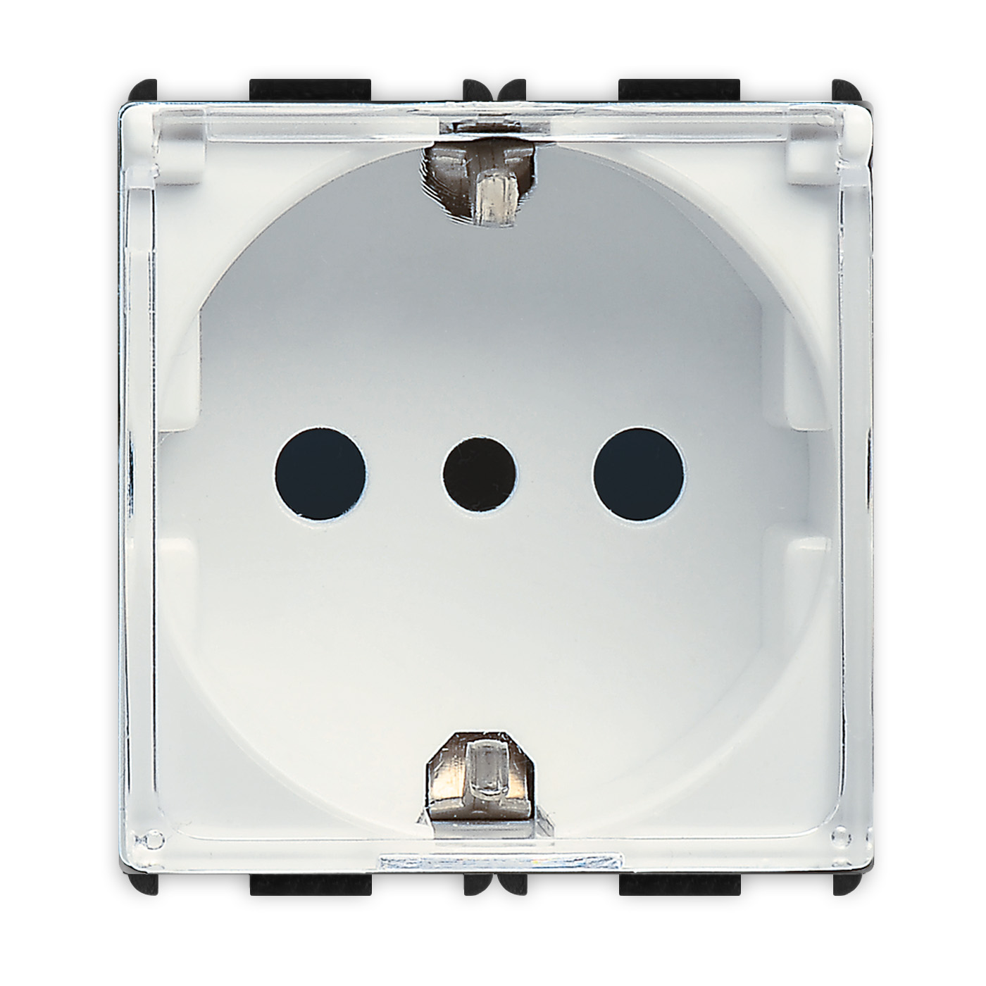 PIXIA Presa P30 2P+T c/portello White