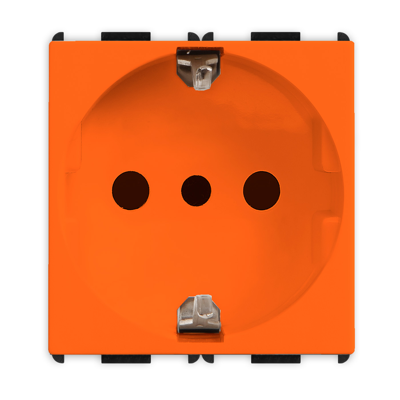 PIXIA Presa P30 Schuko 2P+T 16A ARANCIO