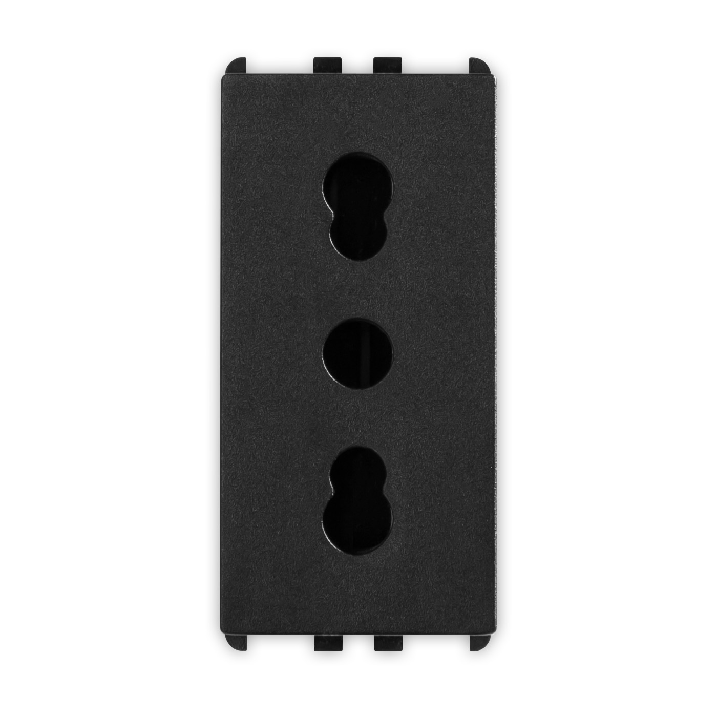 PIXIA Presa 2P+T 16A P17/11 Bival. Black
