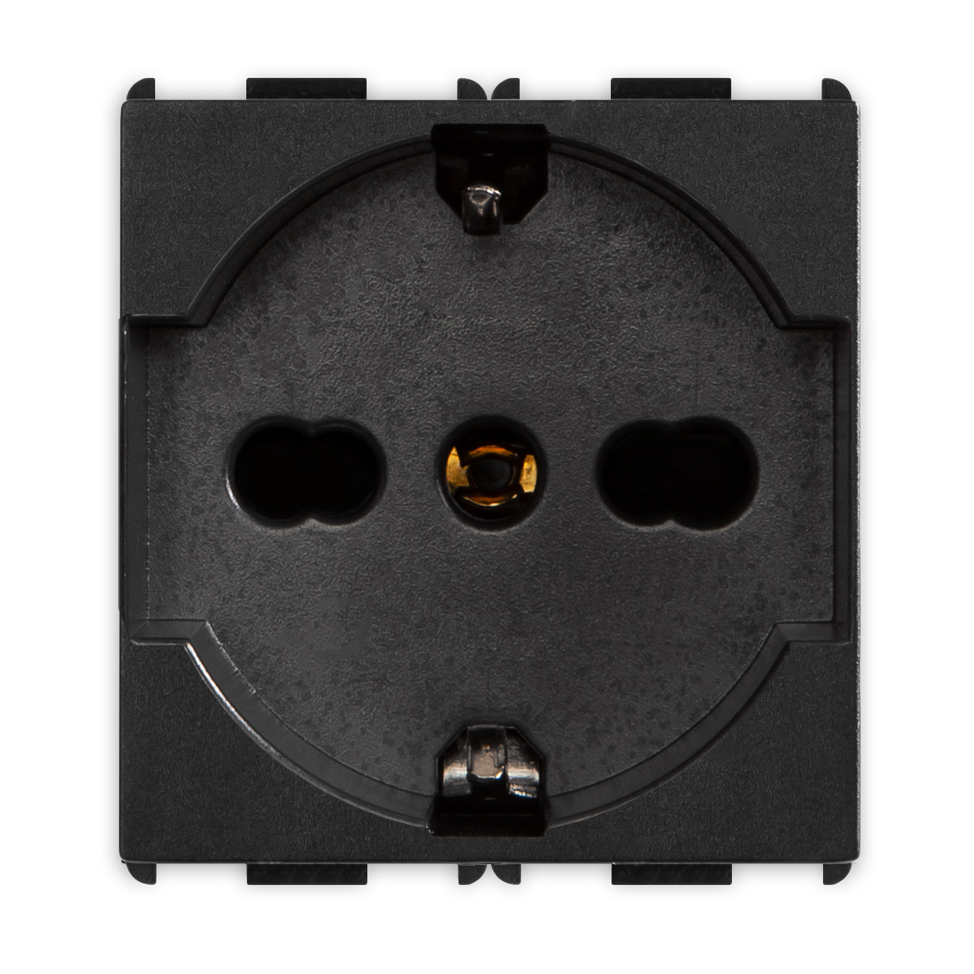 PIXIA Presa P40 Univers. 2P+T 16A Black