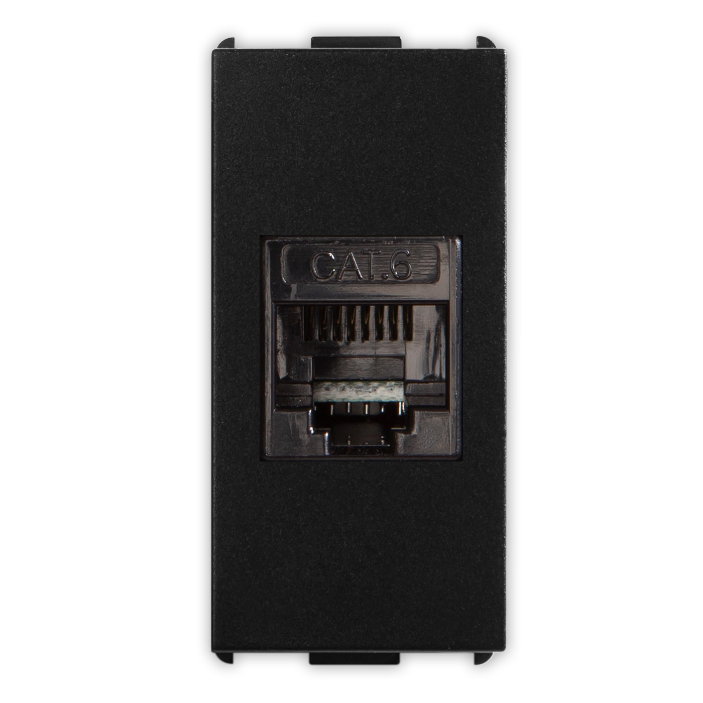 PIXIA Presa RJ45 Cat.6 Non Scherm. Black
