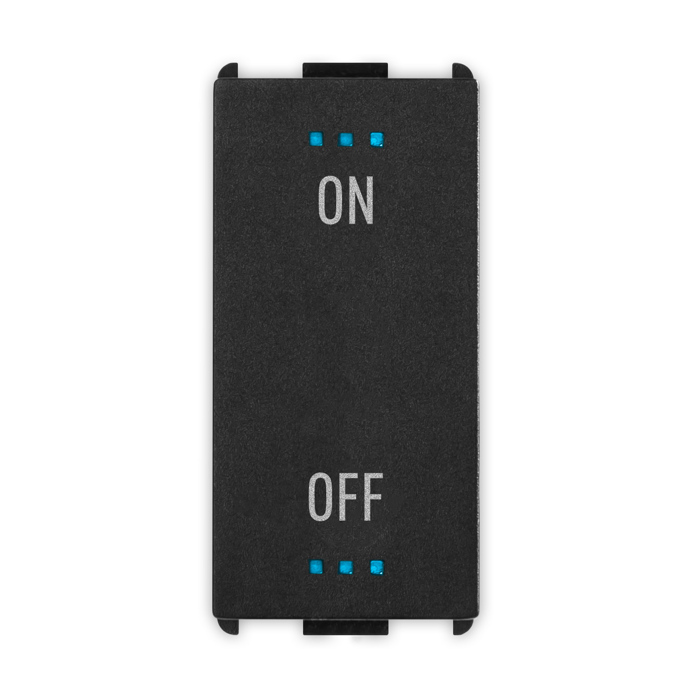 Pulsante per Zoe 10mA LED ON/OFF Blackb.