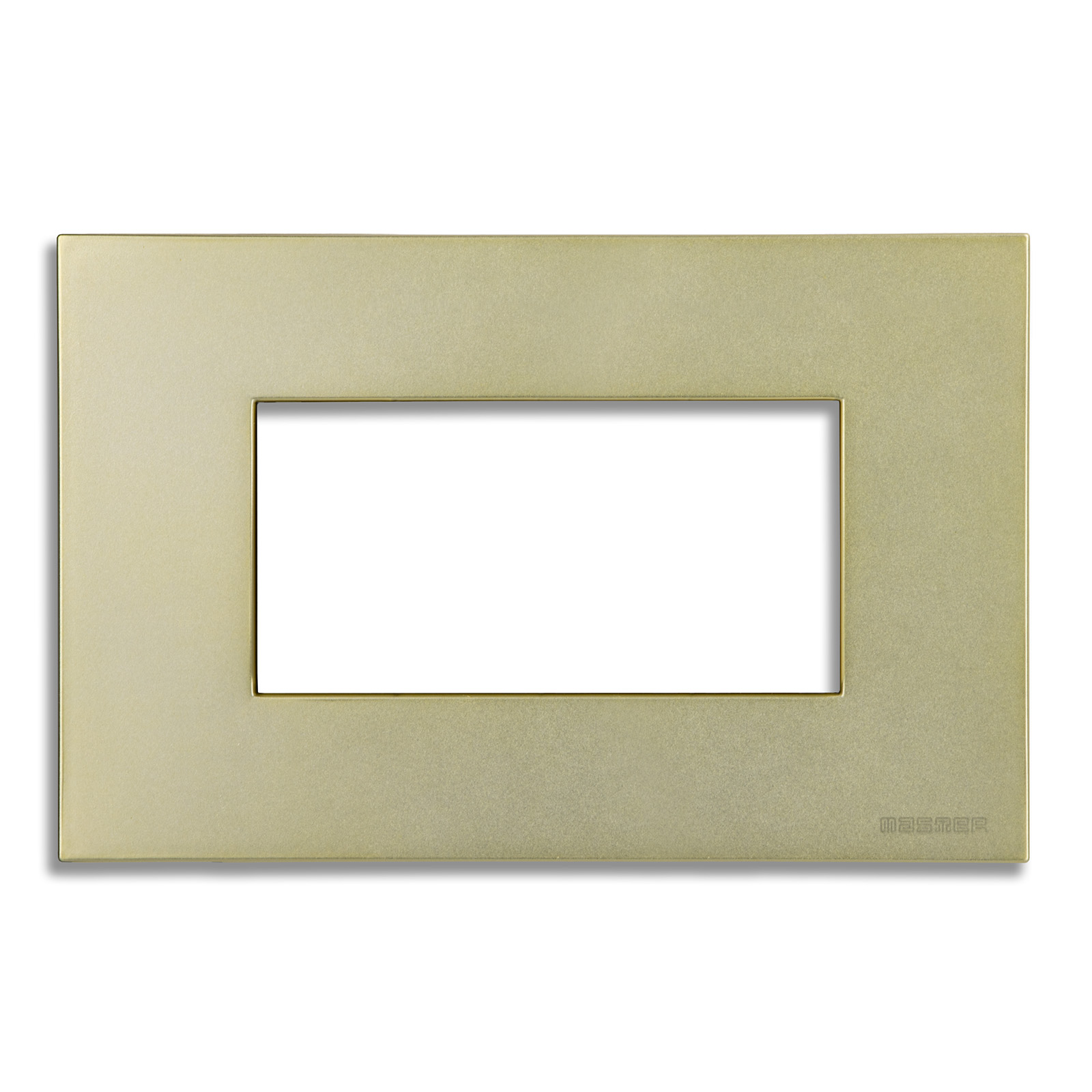 PIXIA Placca 4 Posti YELLOW BRASS