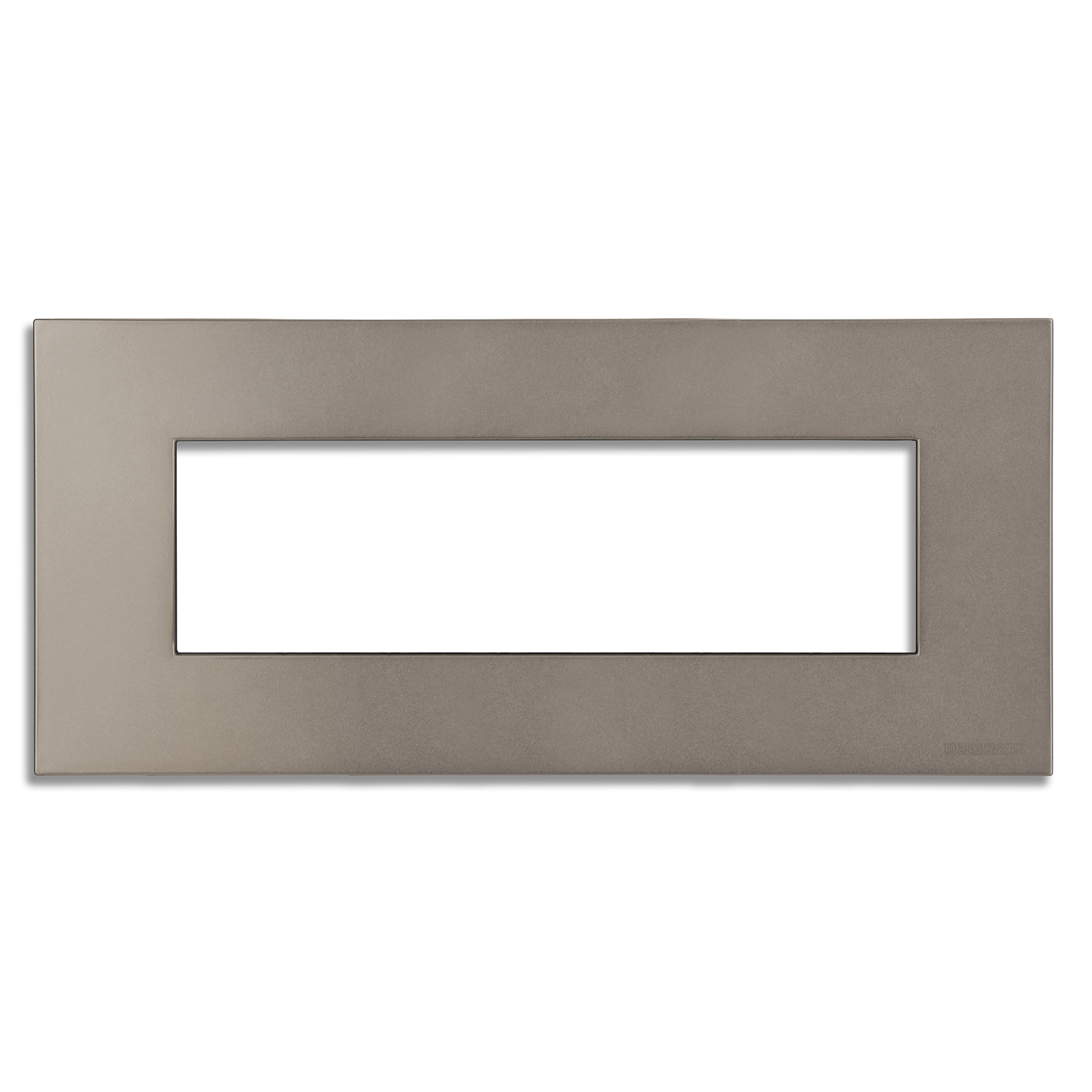 PIXIA Placca 7 Posti SILKY NICKEL