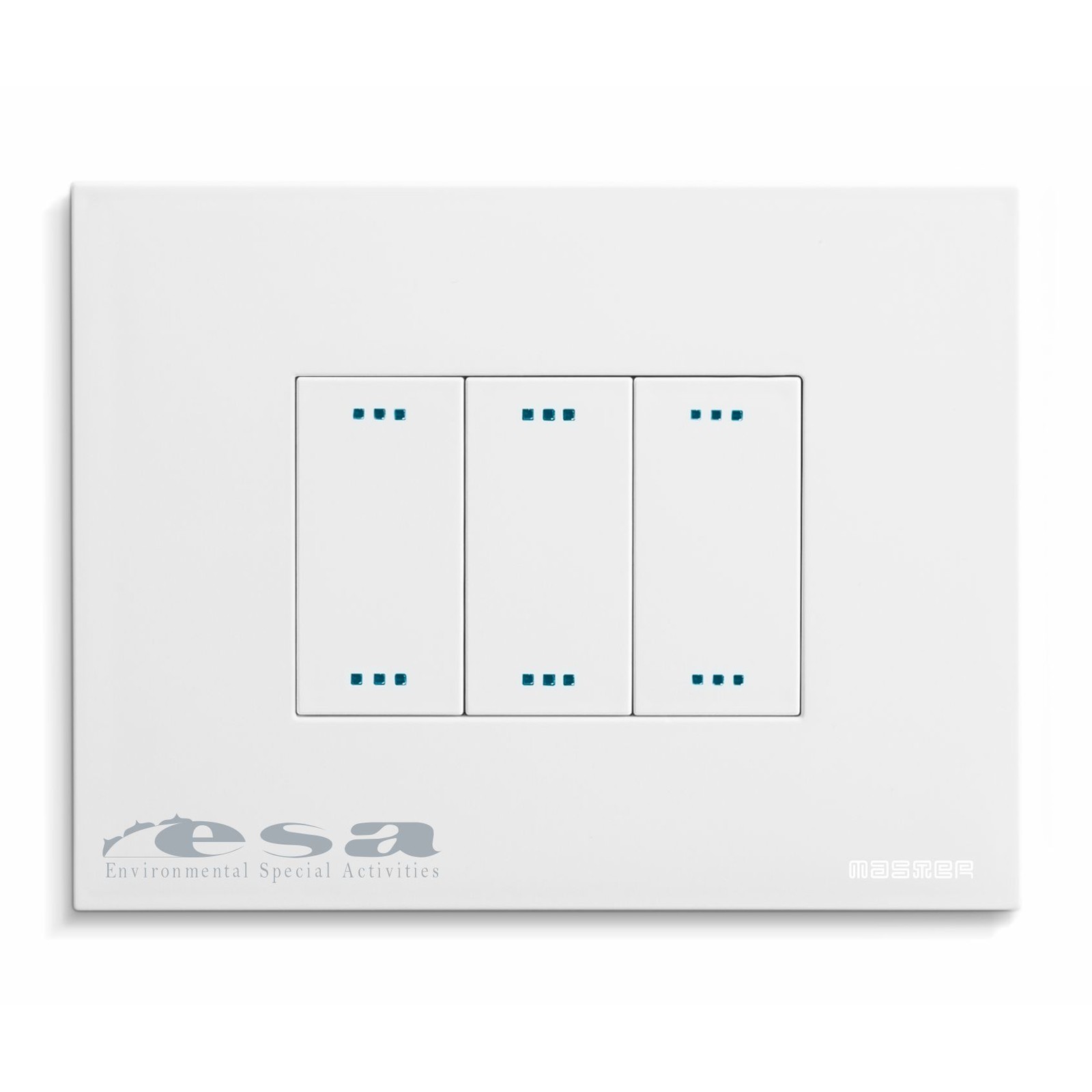 PIXIA Placa 3 modulos SnowWhite