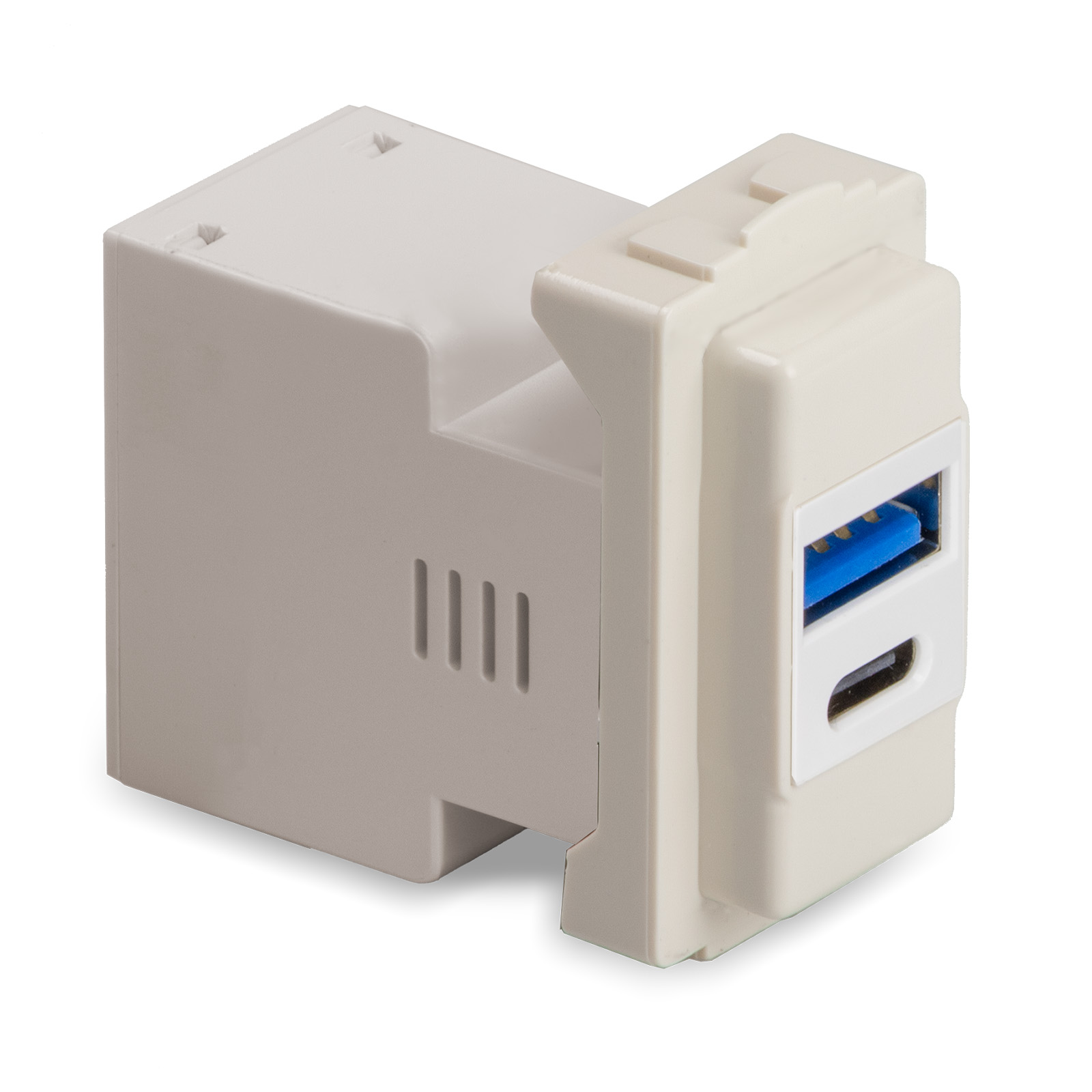 Alim.USB A+C 110/240Vac max20W