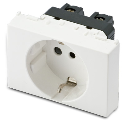 MIX Presa P30 Schuko 2P+T 16A 3 moduli