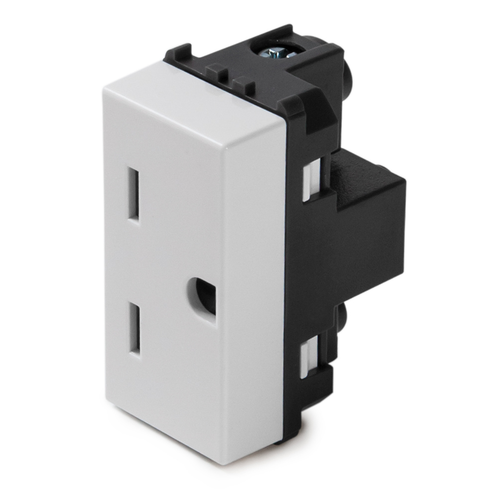 MIX Presa 2P+T Laterale 15A 250V
