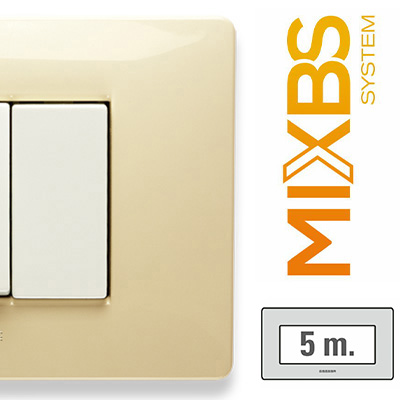 MixBS Placca 5,5 P. St.ING BIANCO PARIGI