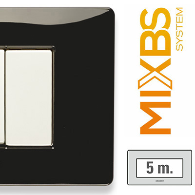 MixBS Placca 5 P. St.ING BLACK PANTER