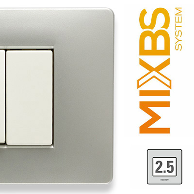MixBS Placca 2,5 P. St.ING. GREY MOON