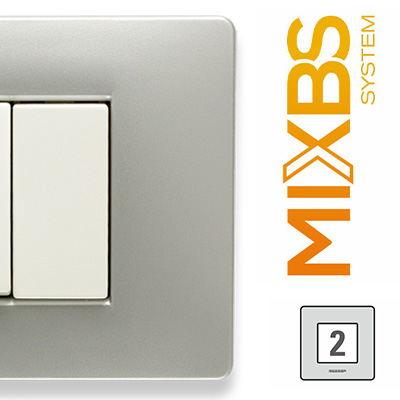 MixBS Placca 2 P. St.ING. GREY MOON