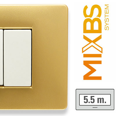 MixBS Placca 5,5P. St.ING STAR DUST