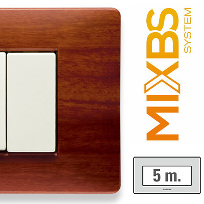 MixBS Placca 5,5P. St.ING ESSENZA CHERRY