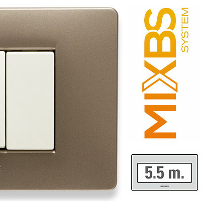 MixBS Placca 5,5 P. St.ING VULCANO