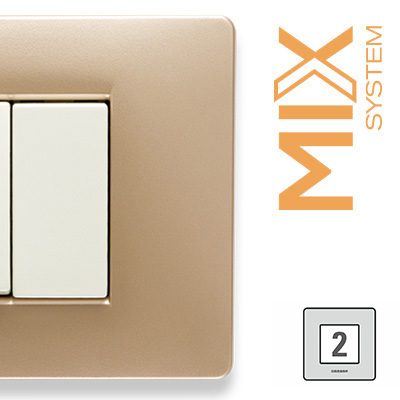 MIX Placca 2 Posti STRETTA SAHARA