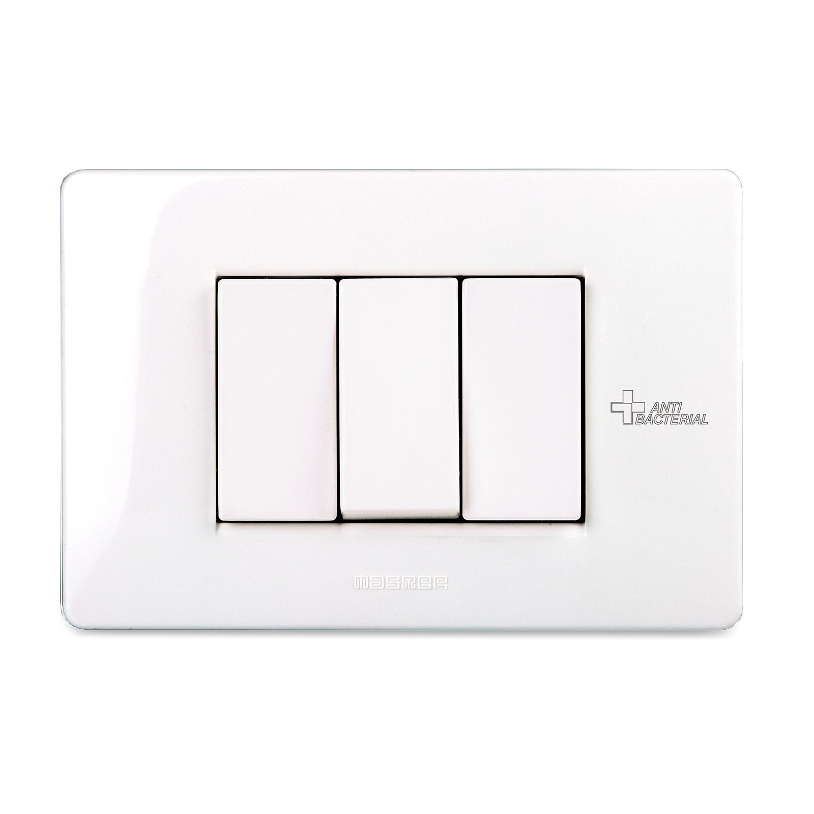 Placca 3 P. PURE WHITE ANTIBACTERIAL