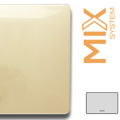 MIX Placca Cieca 3mod. BIANCO PARIGI