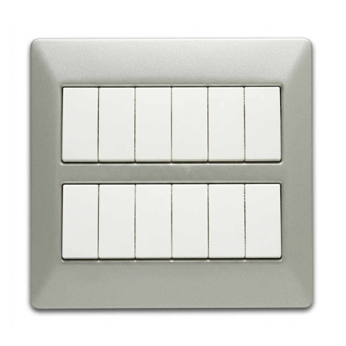 MIX Placca 12 Posti GREY MOON