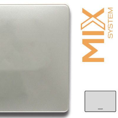 MIX Placca Cieca 3Mod. GREY MOON