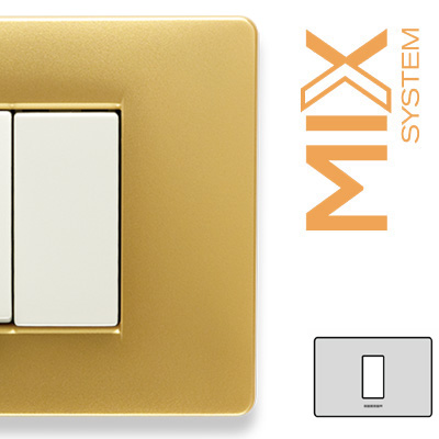 MIX Placca 1 P. Centrale STAR DUST