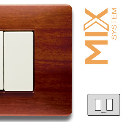 MIX Placca 2 Posti ESSENZA CHERRY