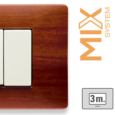 MIX Placca 3 Posti ESSENZA CHERRY