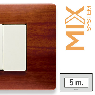 MIX Placca 5 Posti ESSENZA CHERRY