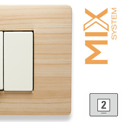 MIX Placca 2 Posti ESSENZA CRICKET