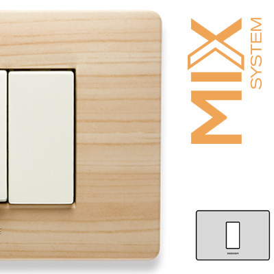 MIX Placca 1 P. Centrale ESSENZA CRICKET