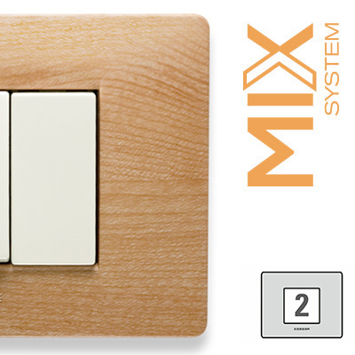MIX Placca 2 Posti ESSENZA WILLIAMS