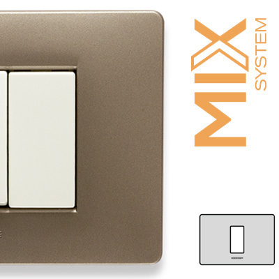 MIX Placca 1 P. Centrale VULCANO