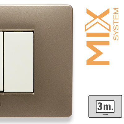 MIX Placca 3 Posti VULCANO