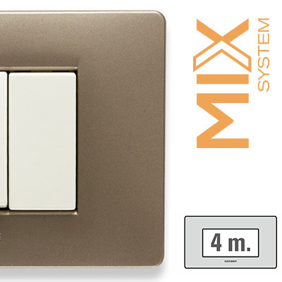 MIX Placca 4 Posti VULCANO