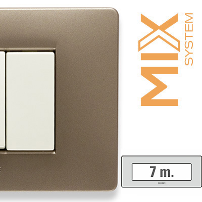 MIX Placca 7 Posti VULCANO