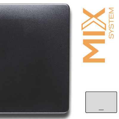 MIX Placca Cieca 3M. ANTHRACITE Grey