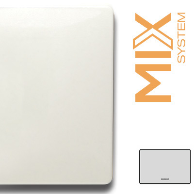 MIX Placca Cieca 3Mod. BIANCO MATT