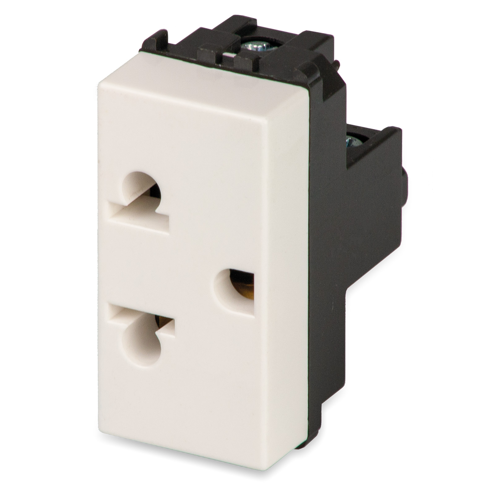 MIX Presa 2P+T 16A250V EUROAMERIC. BEIGE
