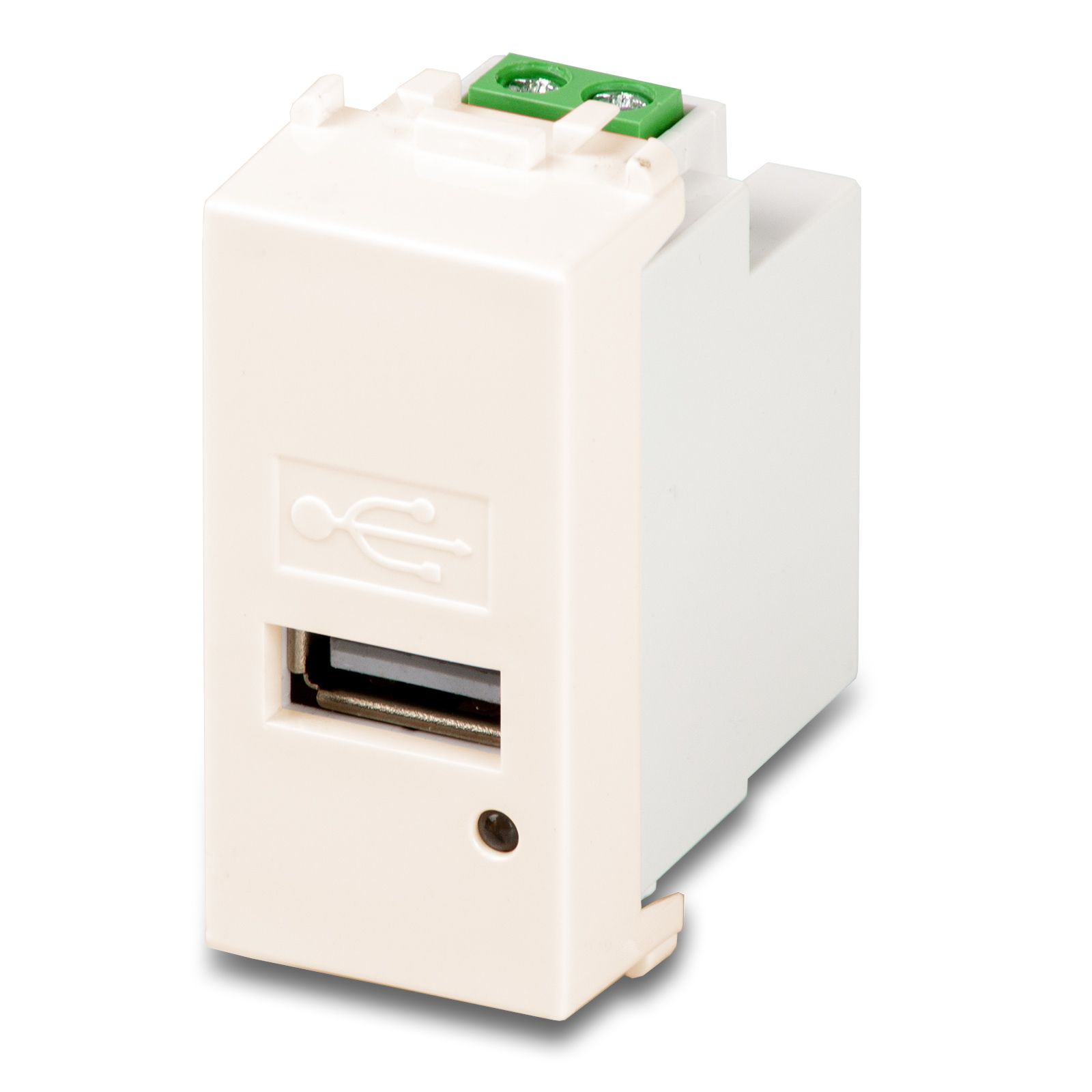 USB power supply, 5V 1A 100/240V~ Ivory