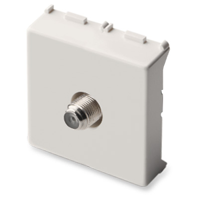 Connector w/female attach.IEC for sat 2m